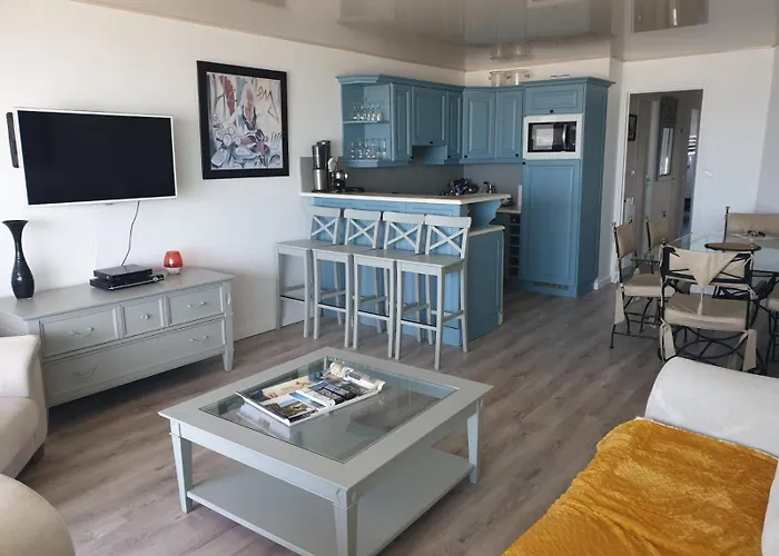 6 Pers Face 9e étage Le Touquet-Paris-Plage